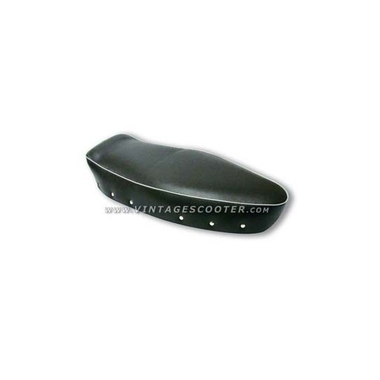 Garniture de selle Vespa 160 GS S2 / 125 GT - GT Ligne carrée Noire